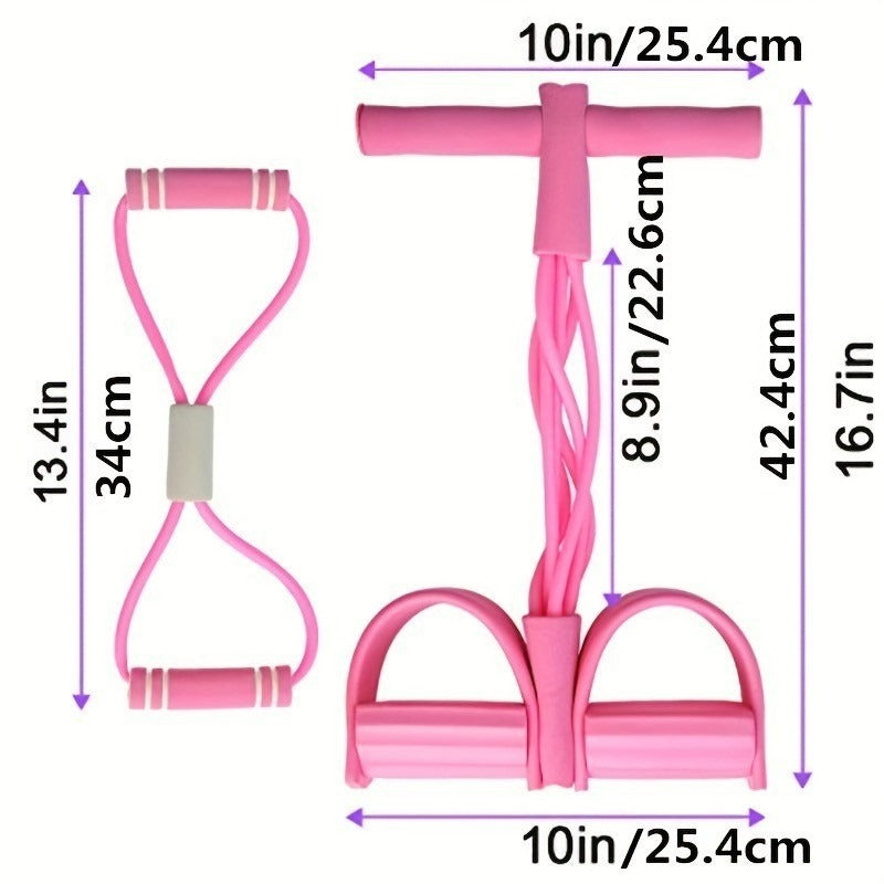 Multi-Function Foot Pedal Tension Rope
