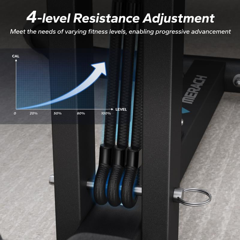 Adjustable Deep Squat & Ab Workout Machine